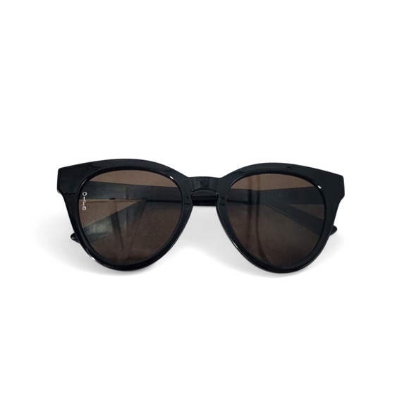Otra Lilly Womens Sunglasses Black Cat Eye Brown Lens UV400‎ Fashion Chic main image 6
